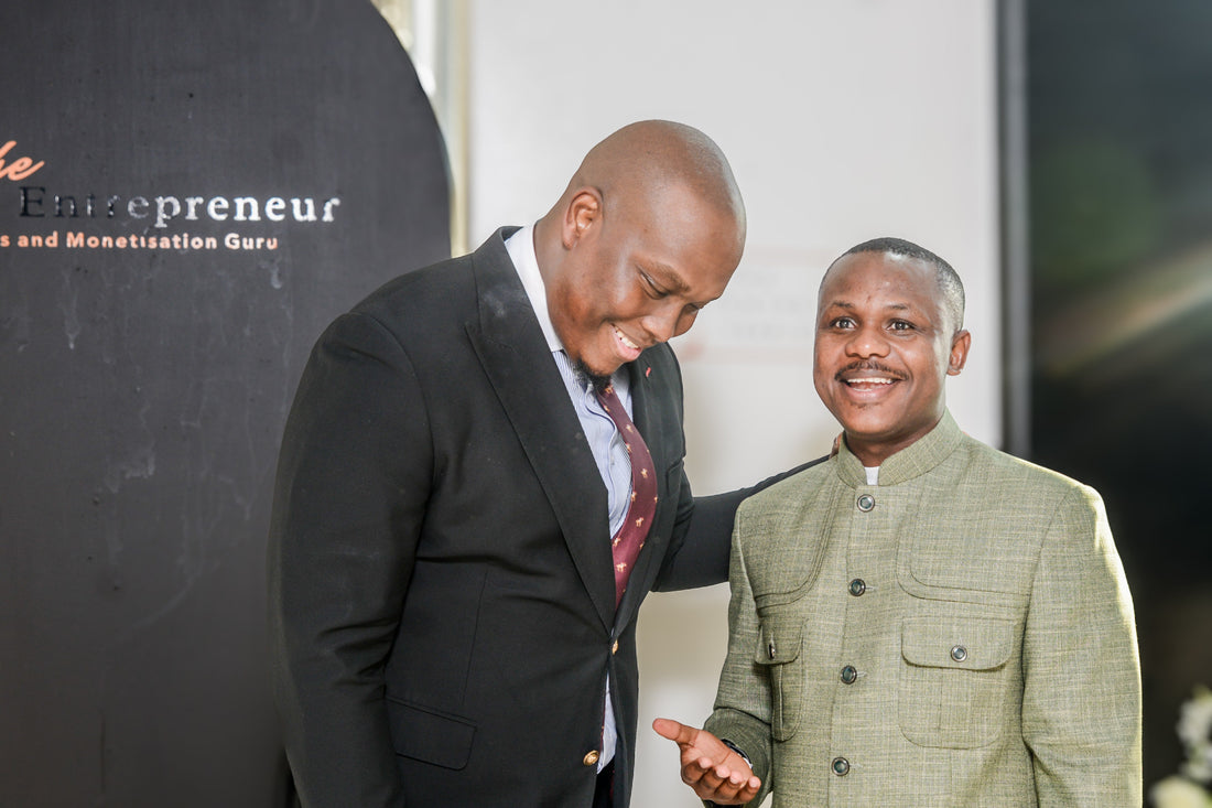 Ndivhuwo Muhanelwa at entrepreneur event