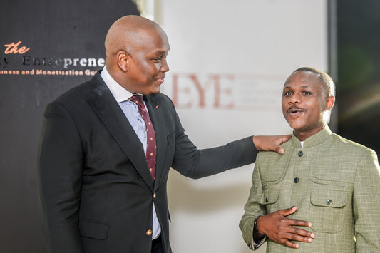 Ndivhuwo Muhanelwa at entrepreneur event