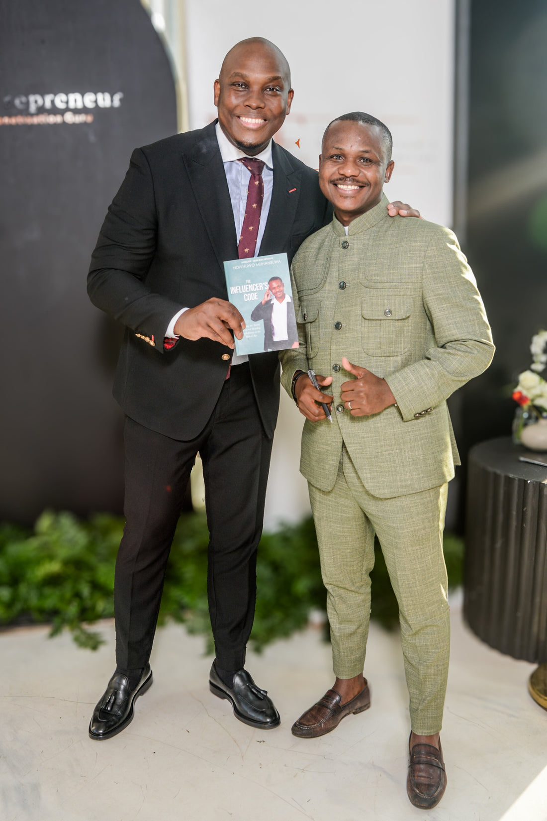 Ndivhuwo Muhanelwa at entrepreneur event