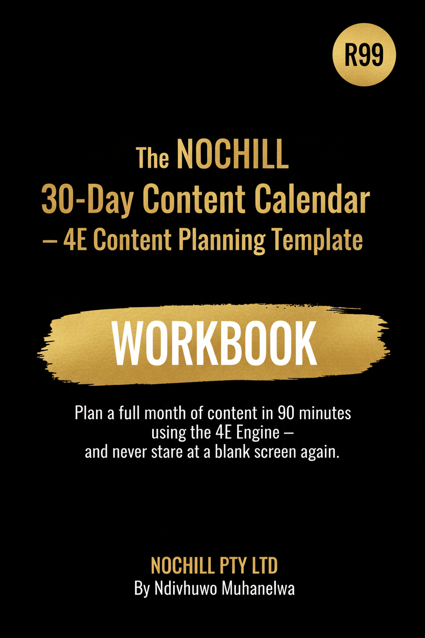 NOCHILL Content Calendar